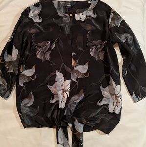 Club Monaco silk blouse